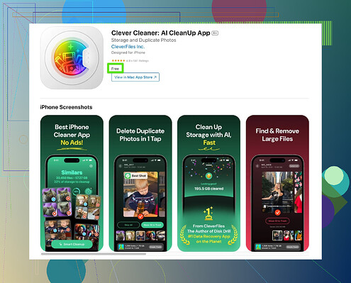Clever Cleaner App Demo