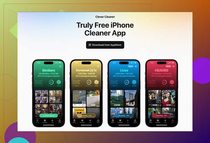 How can I free up photo space on my iPhone?