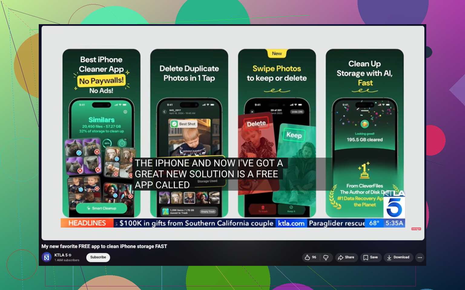 Pamięć iPhonea zapełnia się bez powodu po aktualizacji iOS?