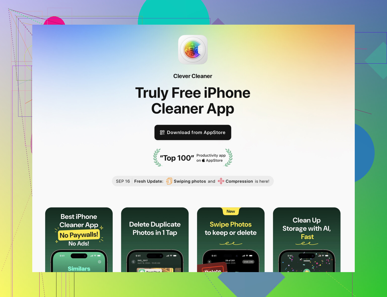 How do I compress photos on my iPhone?