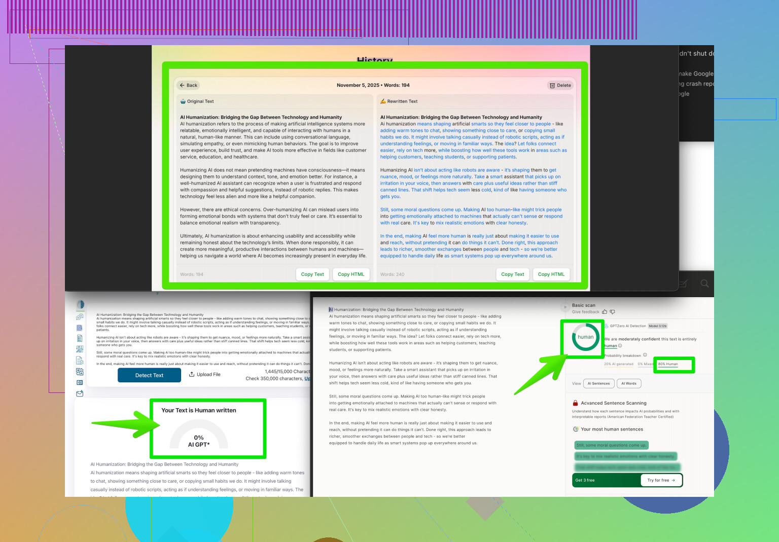 How can I spot AI-generated content?